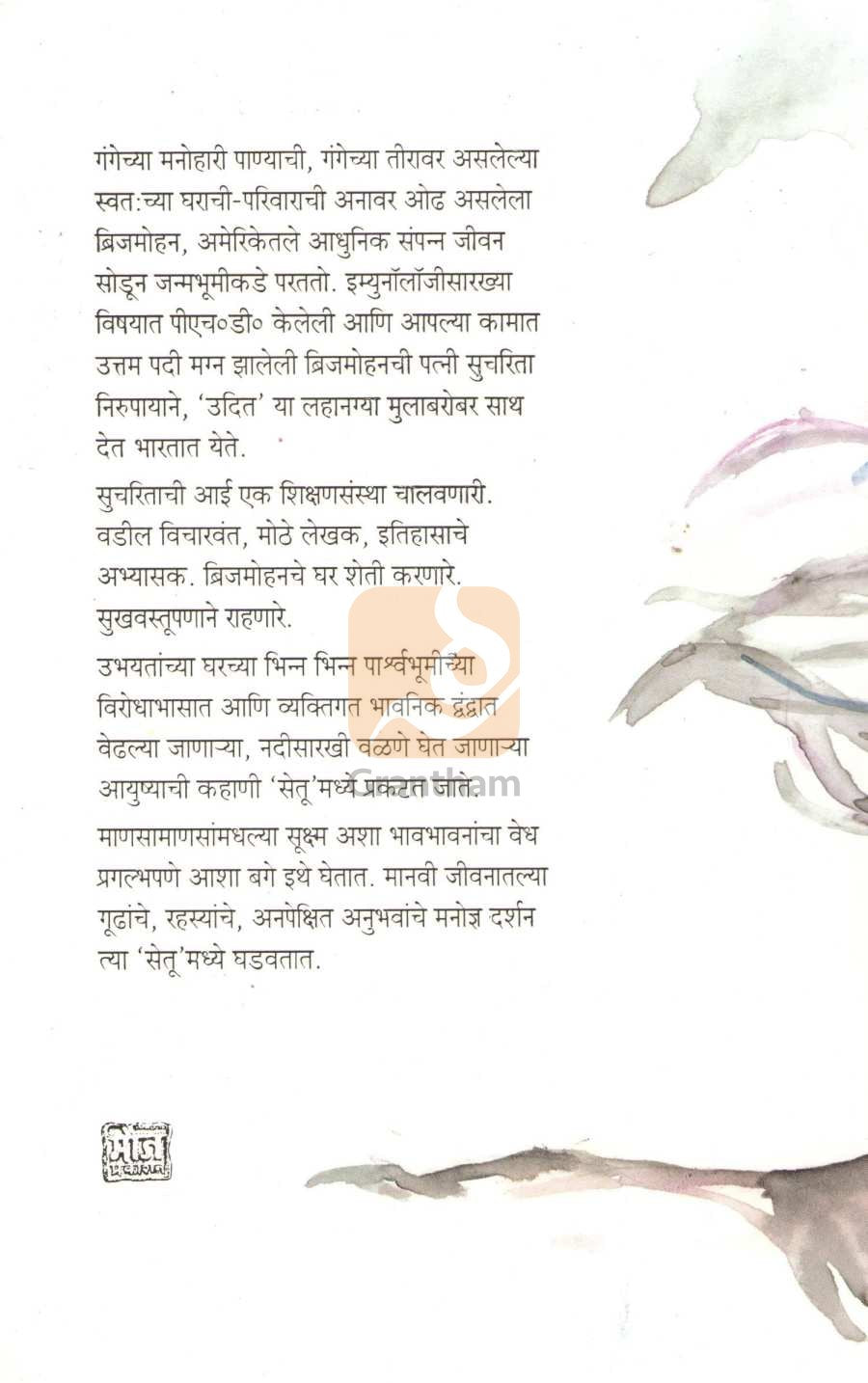 Setu ( सेतू ) by Asha Bage ( आशा बगे )