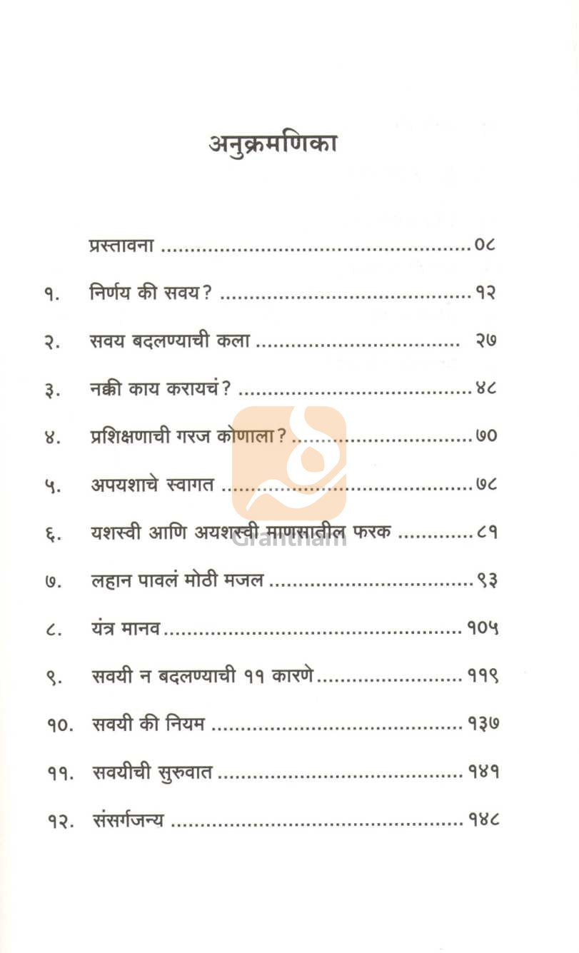 Savayi Ghadavtat Bighdavta ( सवयी घडवतात बिघडवतात ) by Prasad Dhapare ( प्रसाद ढापरे )