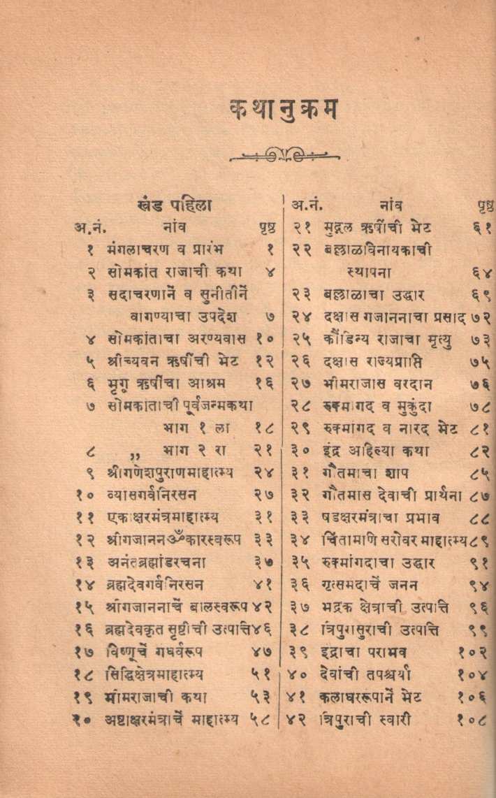 Padyamay Ganeshpurana | पद्यमय गणेशपुराण