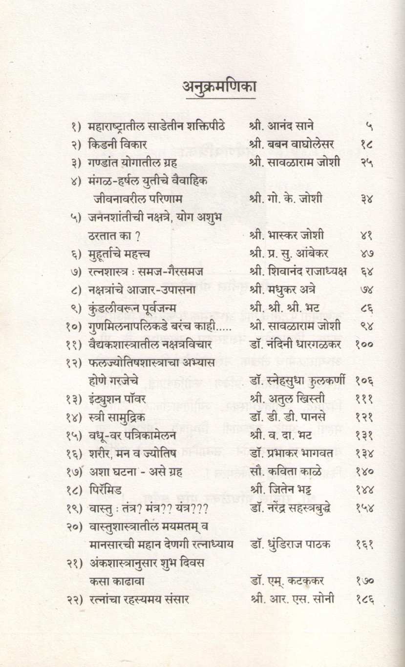 Nivdak Grahankit Bhag - 6 | निवडक ग्रहांकित भाग - ६