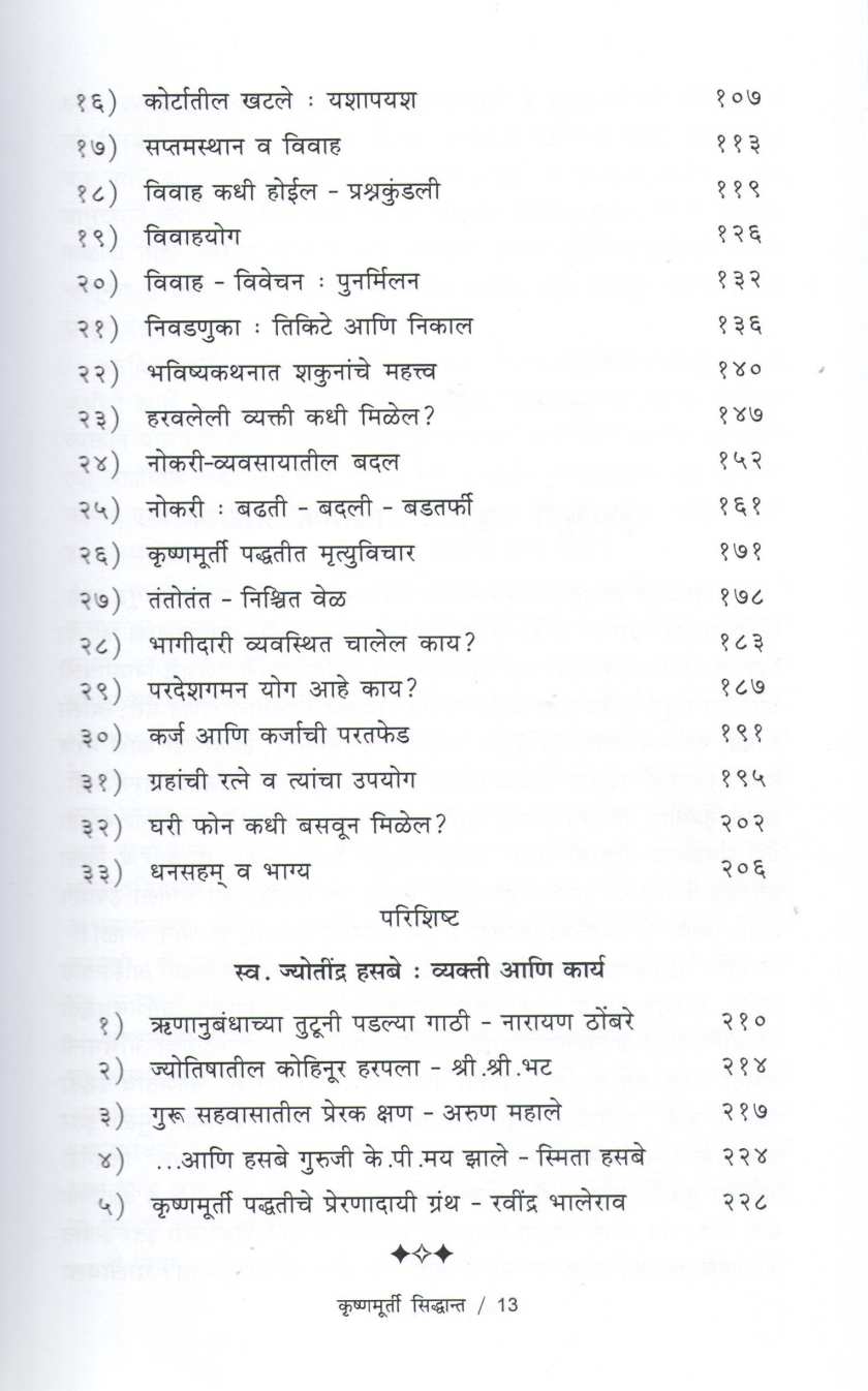 Krushnamurti Sidhant | कृष्णमूर्ती सिद्धांत