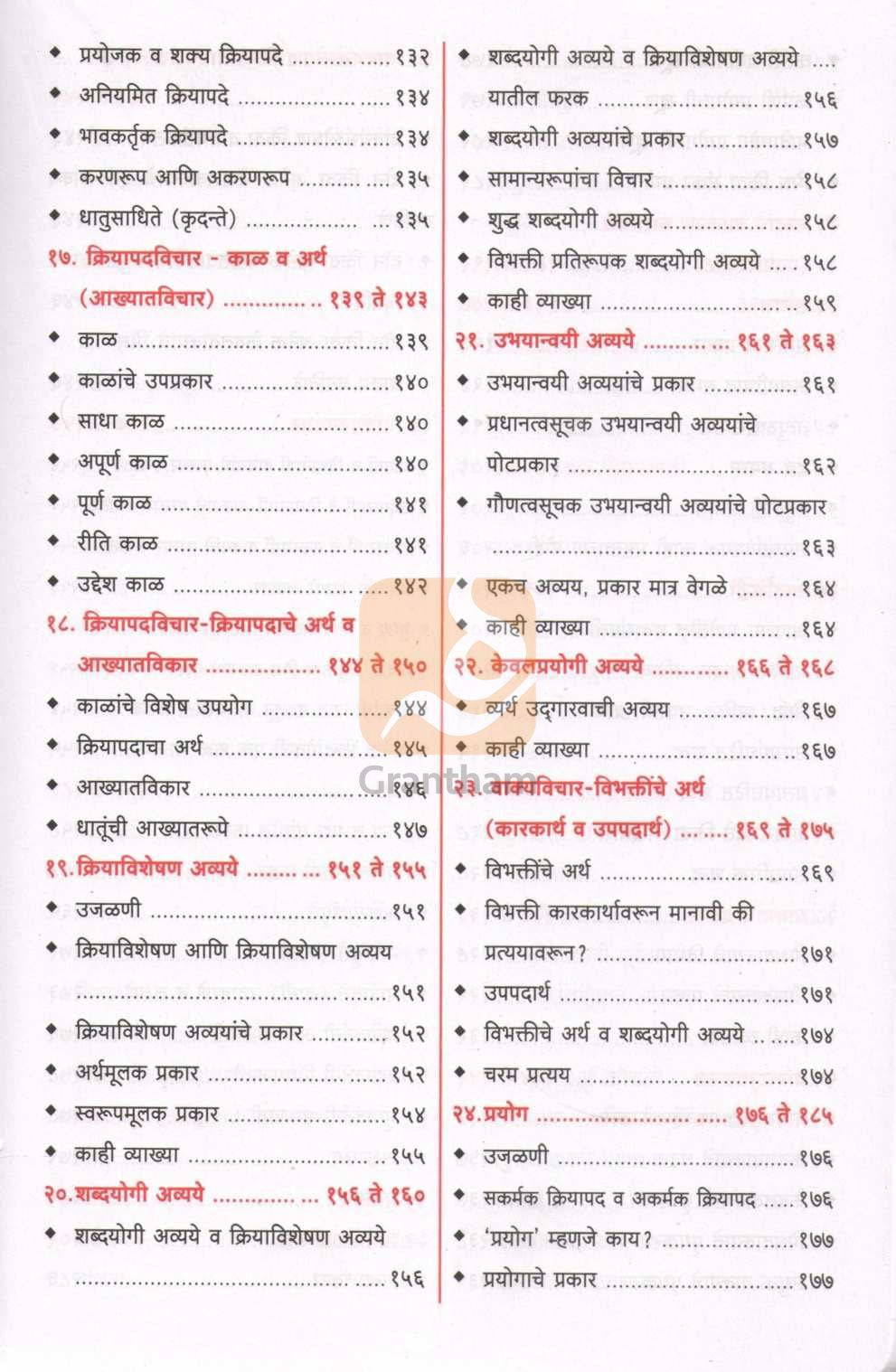 Sugam Marathi Vyakaran Va Lekhan (Set) | सुगम मराठी व्याकरण व लेखन (संच)