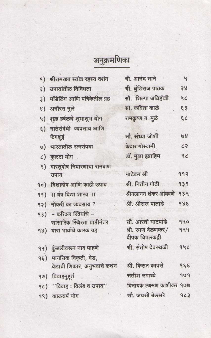 Nivdak Grahankit Bhag - 7 | निवडक ग्रहांकित भाग - ७