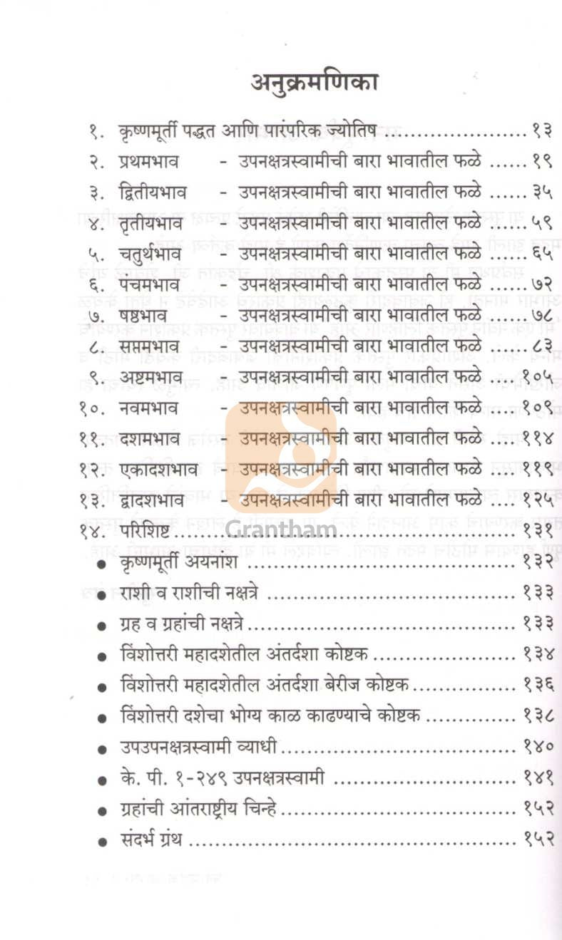 Upnakshtraswaminchi Kimaya | उपनक्षत्रस्वामींची किमया