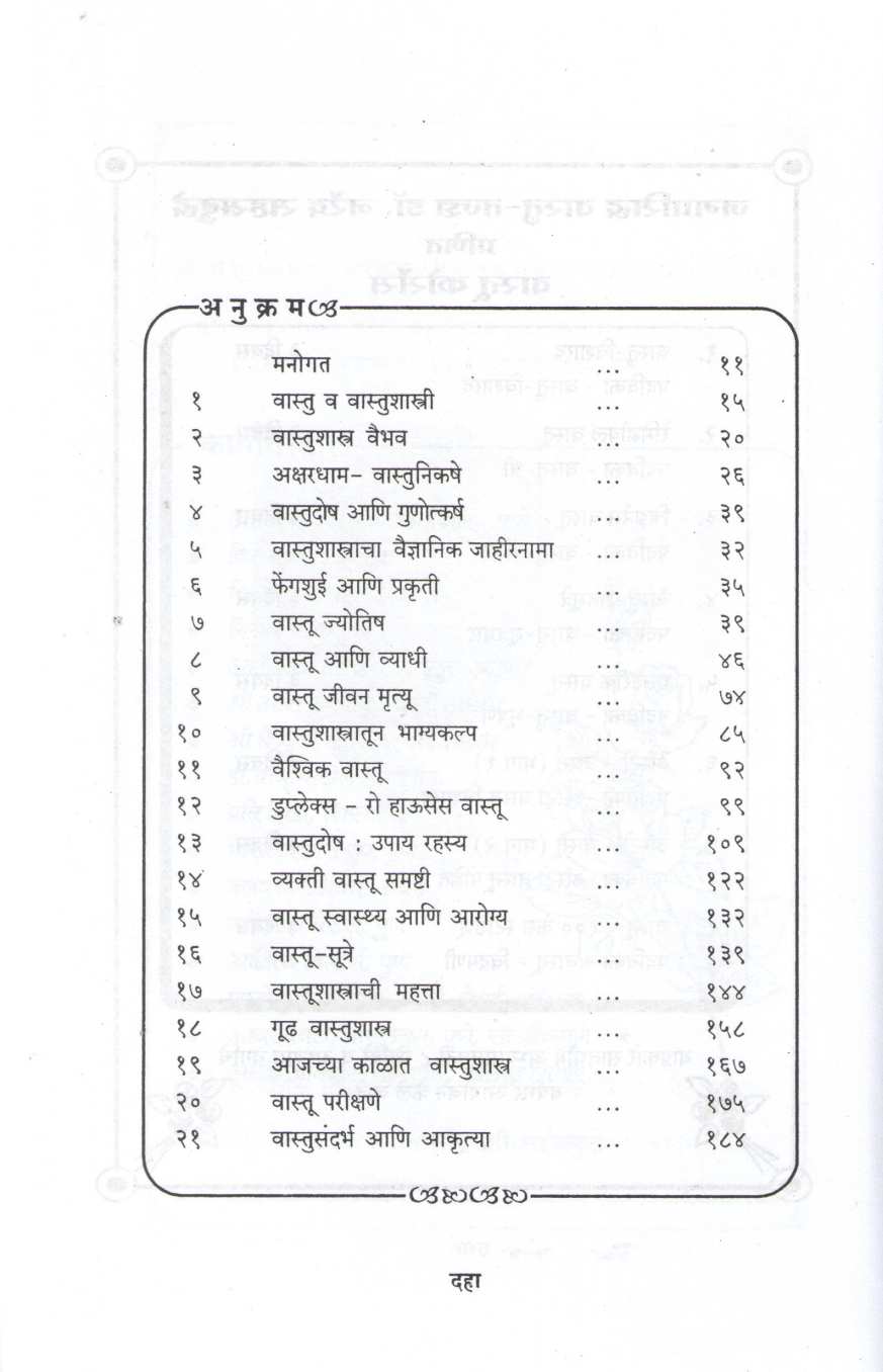 Vastuvichar | वास्तुविचार