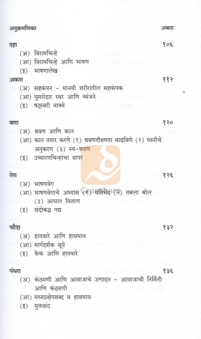 Bhashanrang : Vyaspith Ani Rangpith | भाषणरंग : व्यासपीठ आणि रंगपीठ
