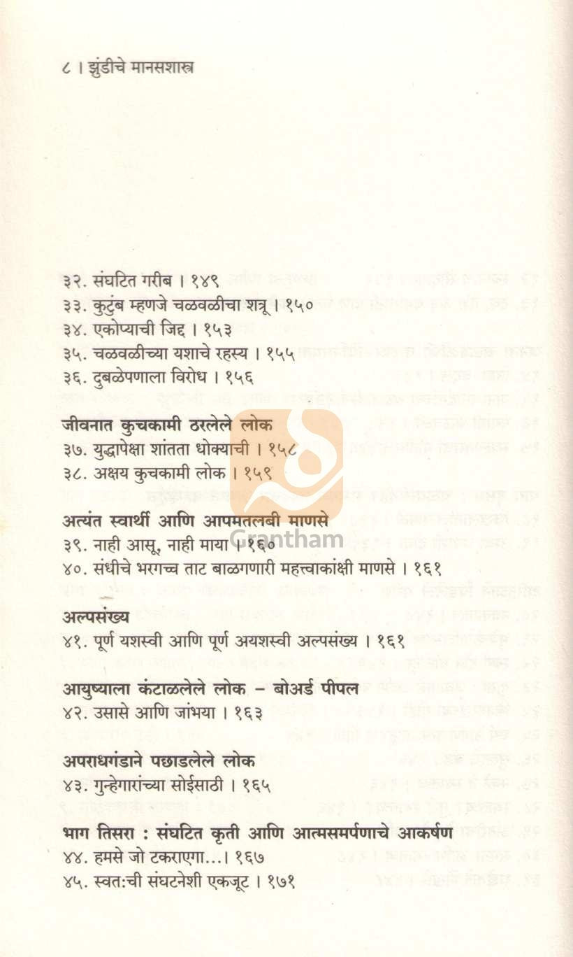 Zundiche Manasshastra | झुंडीचे मानसशास्त्र