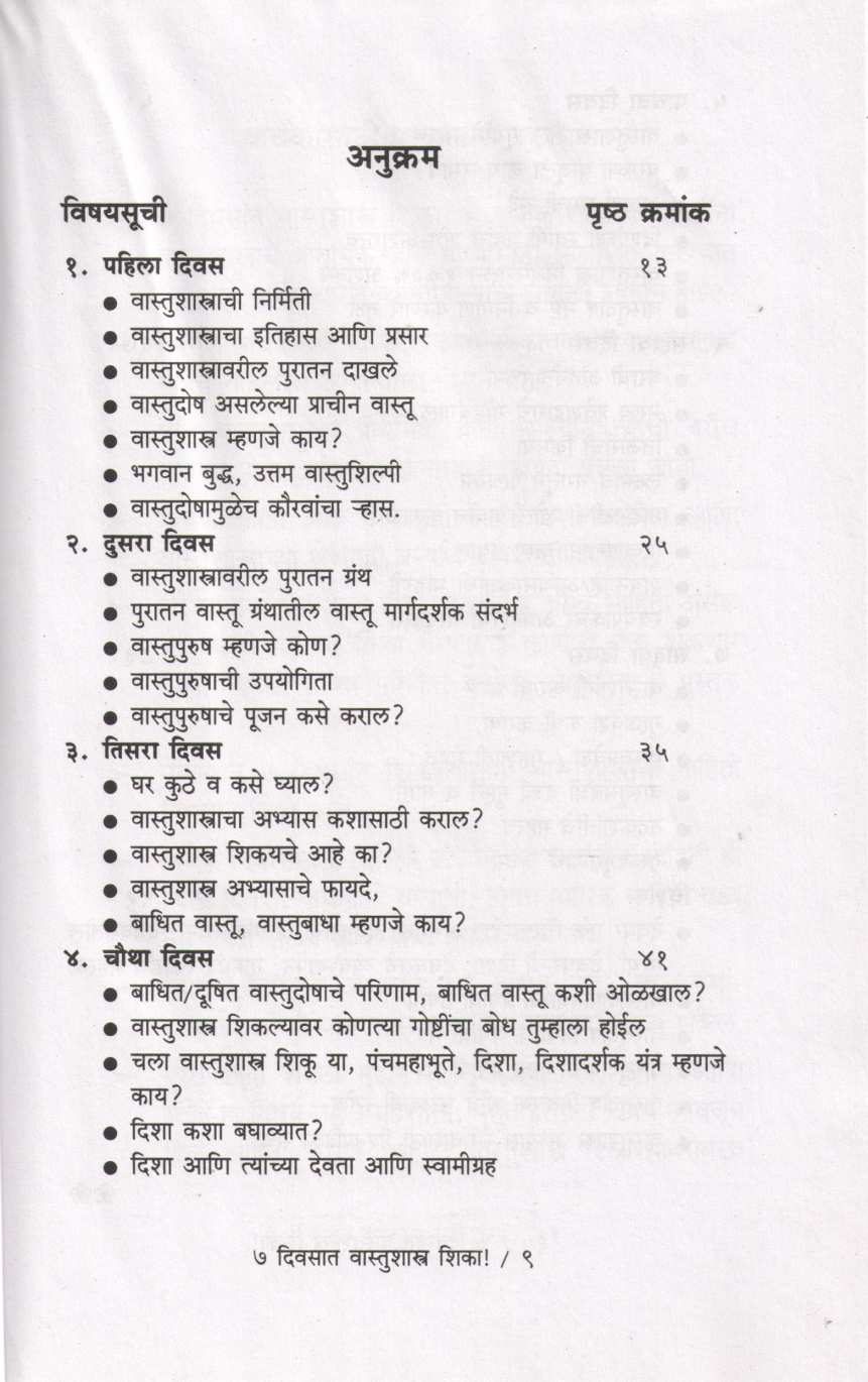 7 Divasant Vastushashtra Shika | ७ दिवसांत वास्तुशास्त्र शिका