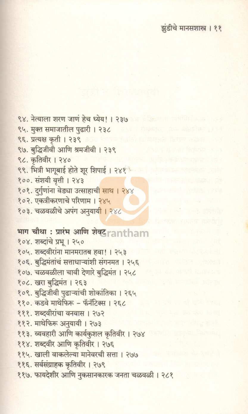 Zundiche Manasshastra | झुंडीचे मानसशास्त्र