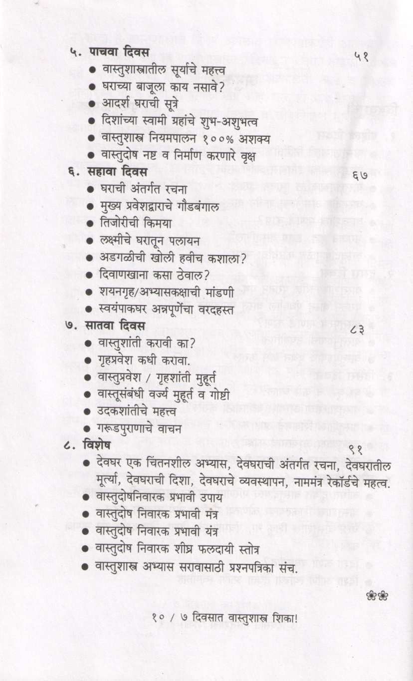 7 Divasant Vastushashtra Shika | ७ दिवसांत वास्तुशास्त्र शिका