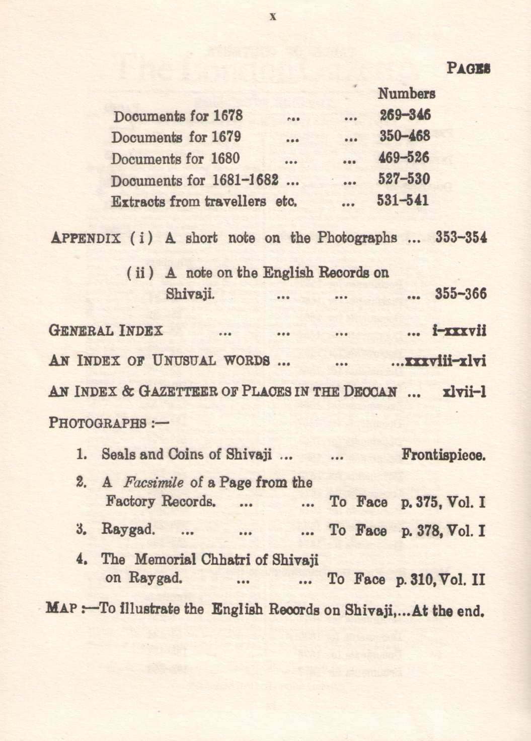 English Records On Shivaji (1659-1682)
