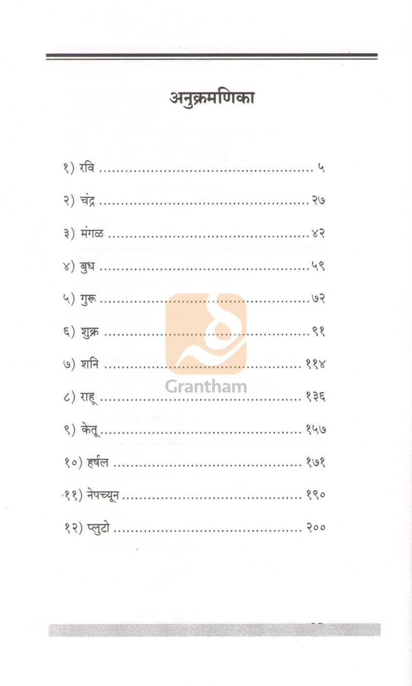 Graha Jyotish | ग्रह ज्योतिष