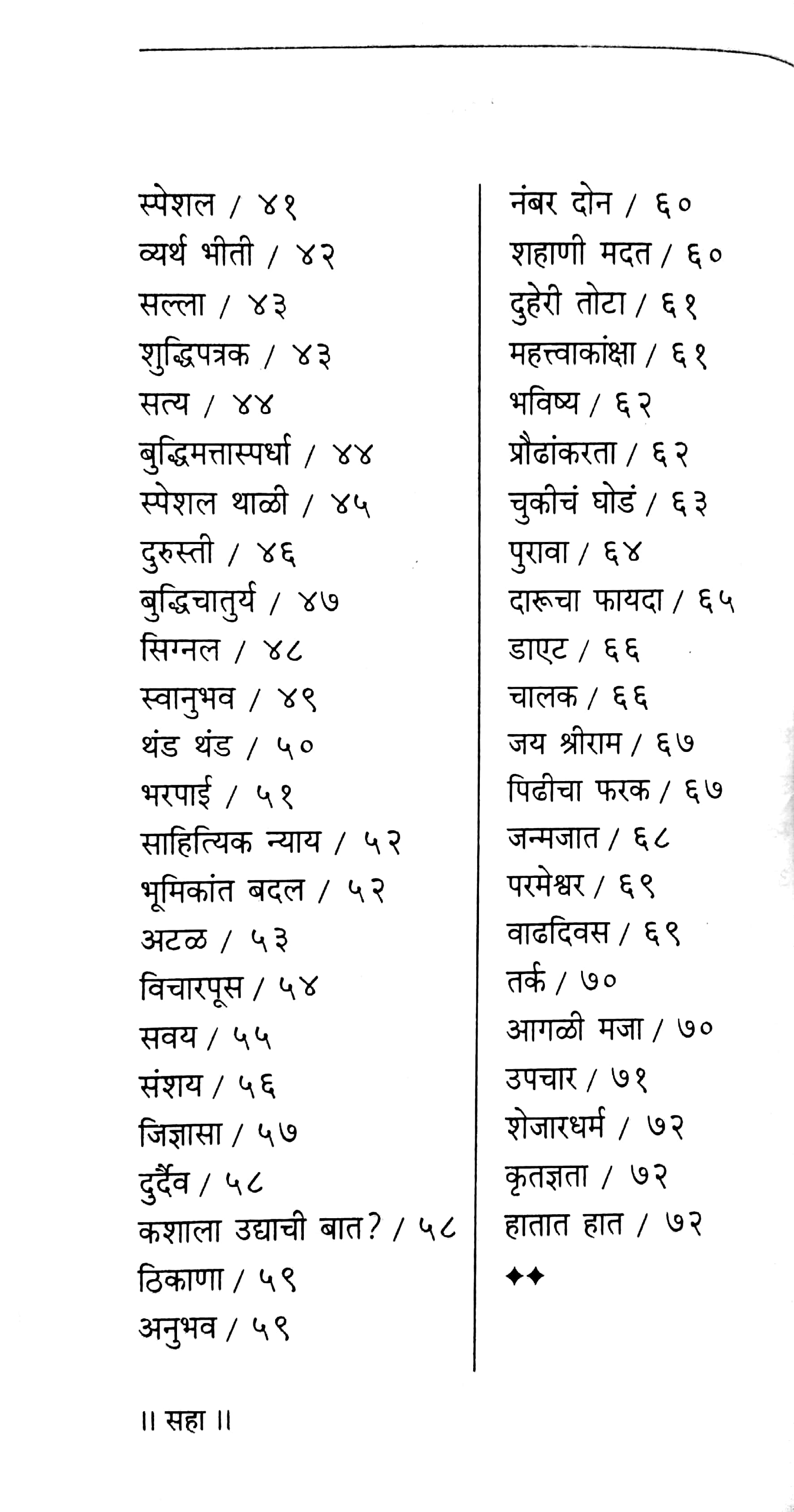 Maifal Khumasdaar Vinodi Kissyanchi Hasyatare ( मैफल खुमासदार विनोदी किस्स्यांची हास्यतारे ) by B. L. Mahabal ( भा. ल. महाबळ )