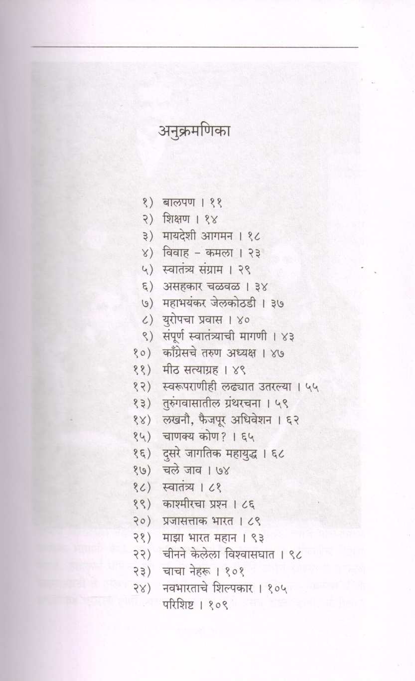 Navbharatache Shilpakar P. Jawaharlal Nehru ( नवभारताचे शिल्पकार पं. जवाहरलाल नेहरू ) by Sadananad Naik ( सदानंद नाईक )