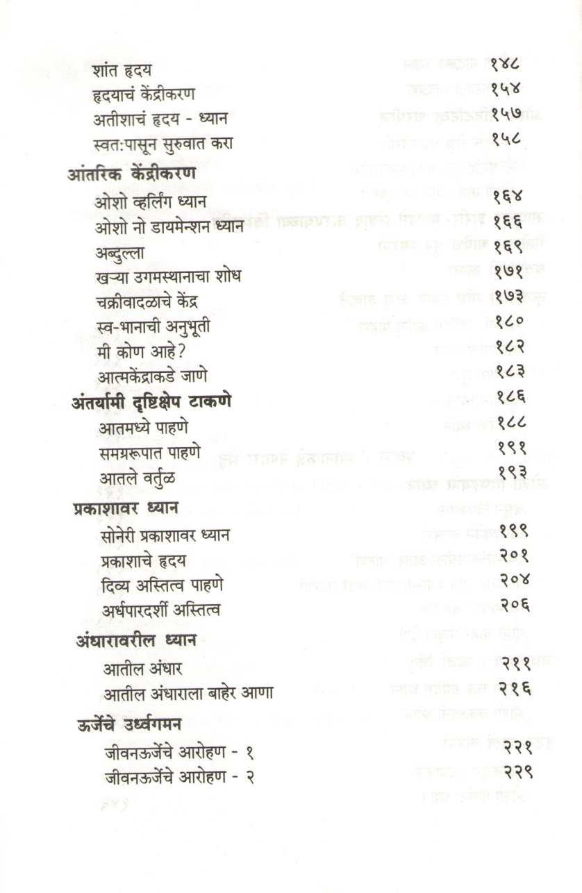 Dhyanache Prakar ( ध्यानाचे प्रकार ) by Osho ( ओशो )