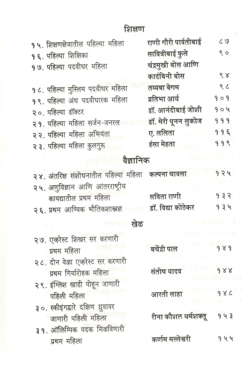 51 Pratibhavant Bhartiya Mahila ( ५१ प्रतिभावंत भारतीय महिला ) by Asharani Vohra ( आशाराणी व्होरा )