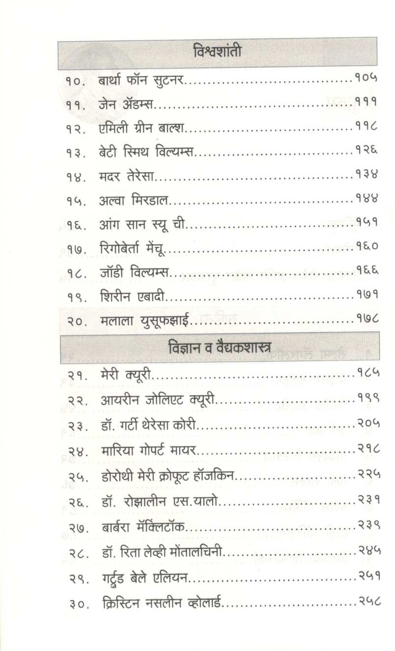Nobel Paritoshik Vijetya Mahila ( नोबेल पारितोषिक विजेत्या महिला ) by Asharani Vohra ( आशाराणी व्होरा )