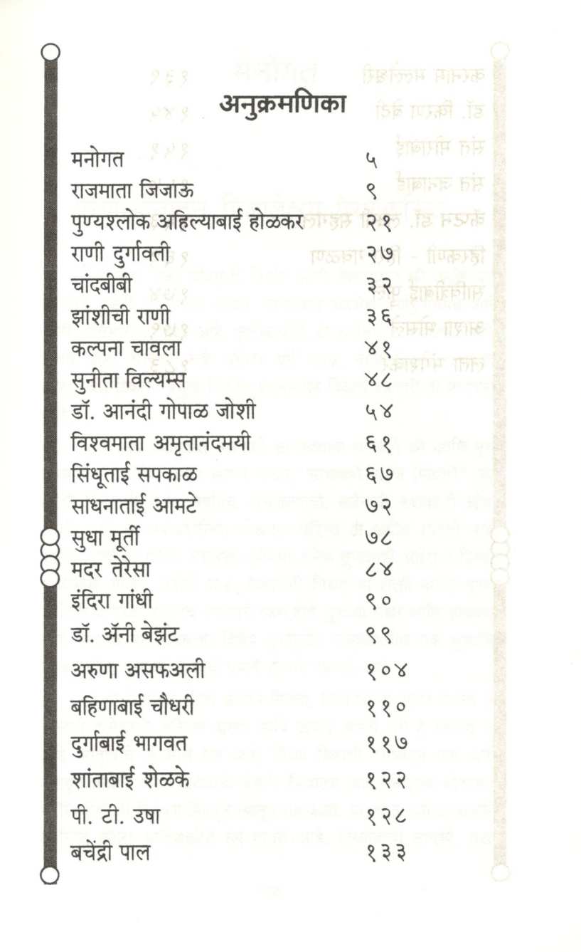 Bharatatil Kartrutvavan Striya ( भारतातील कर्तृत्वान स्त्रिया ) by Pratibha Hampras ( प्रतिभा हम्प्रस )