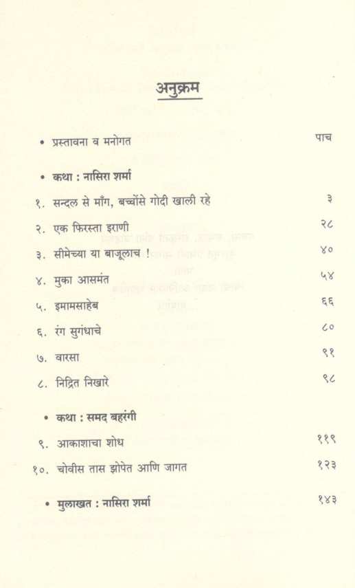 Nidrit Nikhare ( निद्रित निखारे ) by Nasira Sharma ( नासिरा शर्मा )