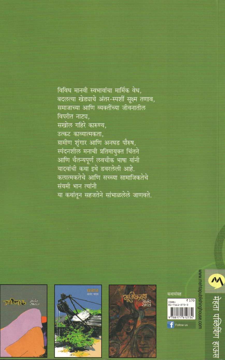 Davarni ( डवरणी ) by Anand Yadav ( आनंद यादव )