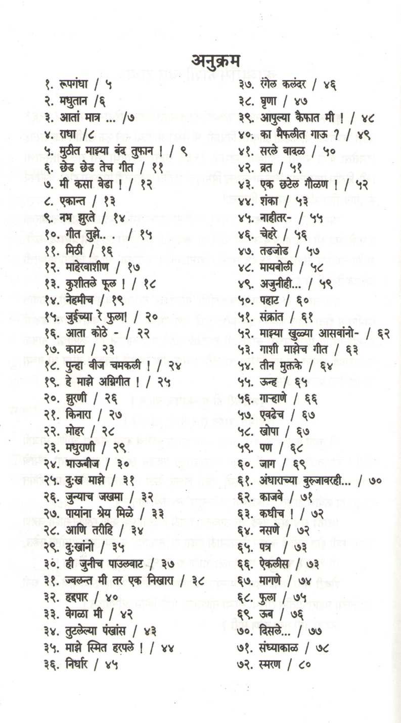 Rupgandha ( रूपगंधा ) by Suresh Bhat ( सुरेश भट )