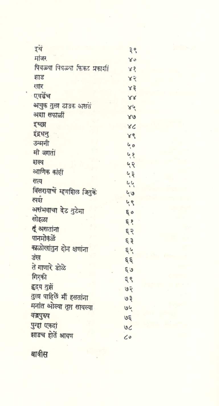 Chhori ( छोरी ) by Mangesh Padgaonkar ( मंगेश पाडगावकर )