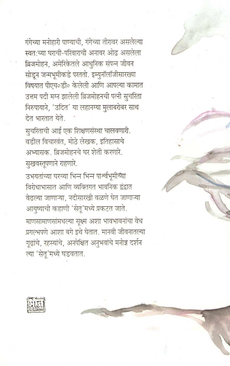 Setu ( सेतू ) by Asha Bage ( आशा बगे )