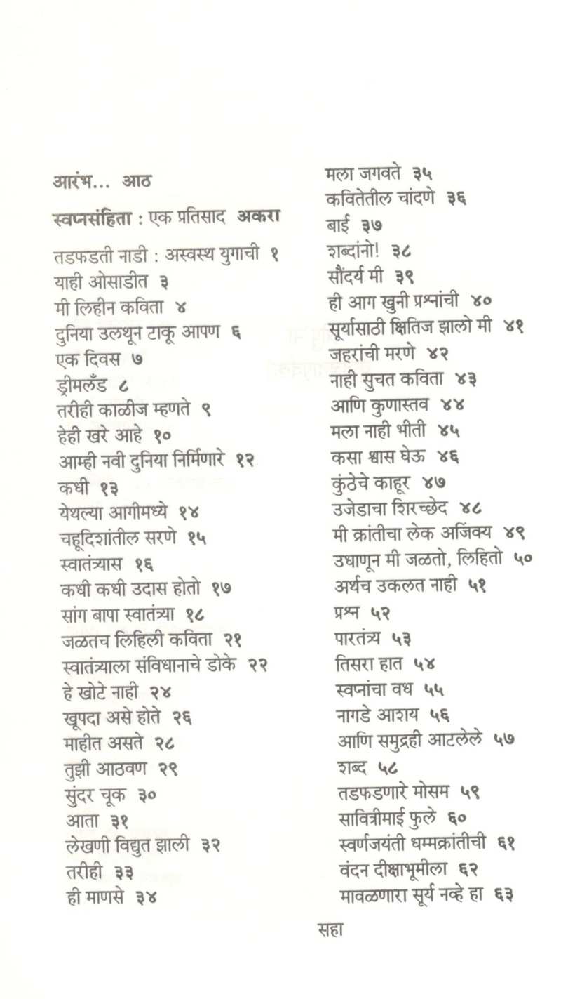 Swapnasanhita ( स्वप्नसंहिता ) by Yashwant Manohar ( यशवंत मनोहर )