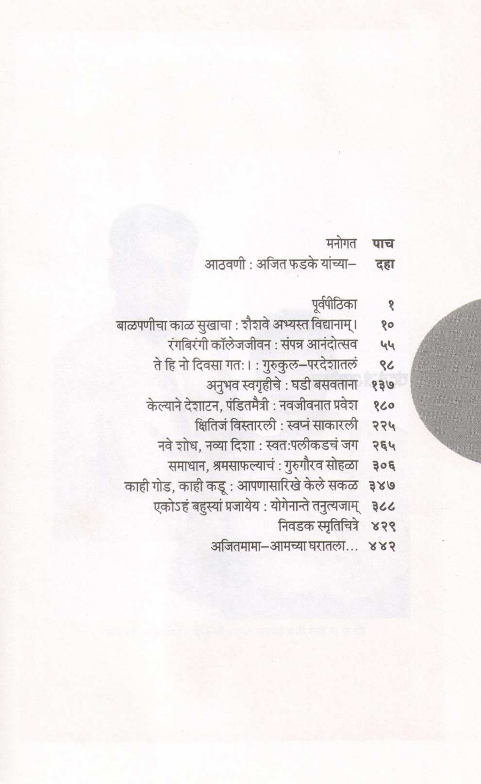Chandrame Je Alanchhan ( चंद्रमे जे अलांछन ) by Achala Joshi ( अचला जोशी )