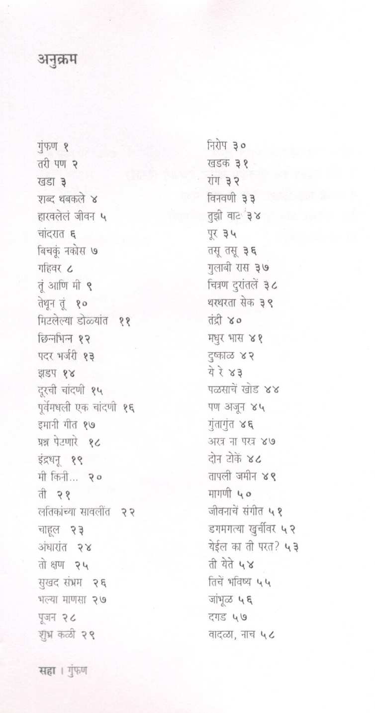 Gumphan ( गुंफण ) by N. G. Deshpande ( ना. घ. देशपांडे )