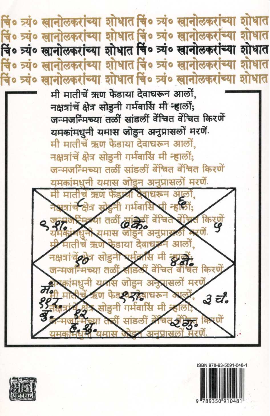 C. T. Khanolkaanchya Shodhat ( चिं. त्र्यं. खानोलकरांच्या शोधात ) by Jaya Dadkar ( जया दडकर )