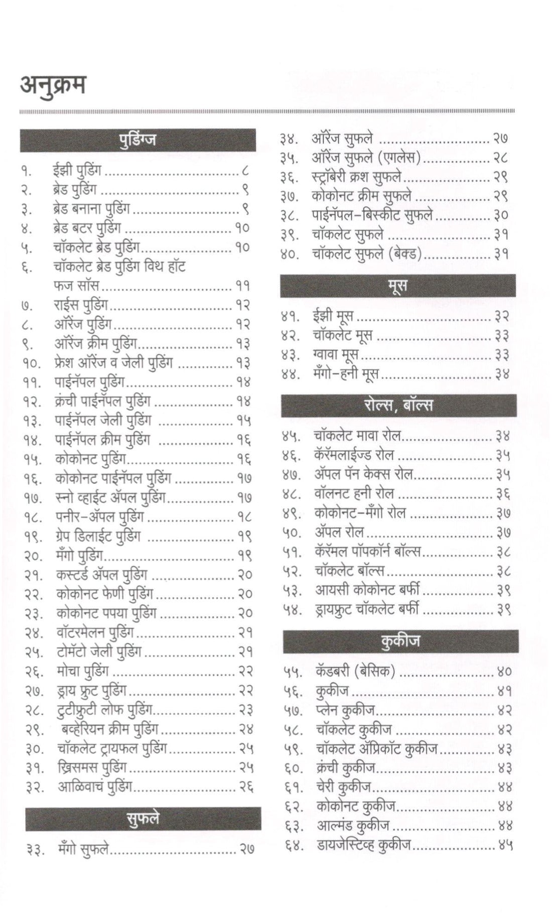 Chavishta : Godache Padartha ( Desserts ) ( चविष्ट : गोडाचे पदार्थ ( डेझर्ट्स ) ) by Jayashree Kuber ( जयश्री कुबेर )