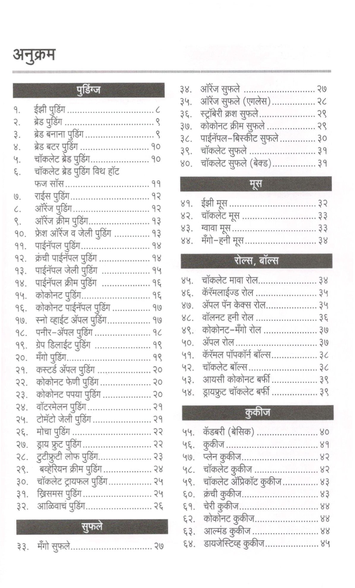 Chavishta : Godache Padartha ( Desserts ) ( चविष्ट : गोडाचे पदार्थ ( डेझर्ट्स ) ) by Jayashree Kuber ( जयश्री कुबेर )
