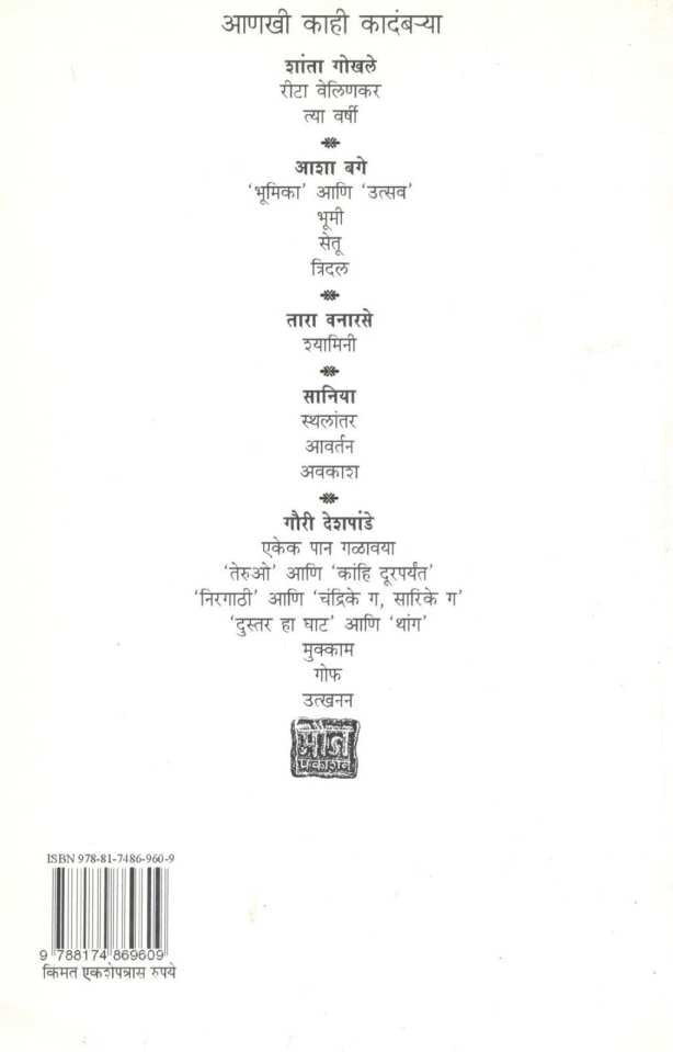 Kala Surya Hat Ghalanari Bai ( काळा सूर्य हॅट घालणारी बाई ) by Kamal Desai ( कमल देसाई )
