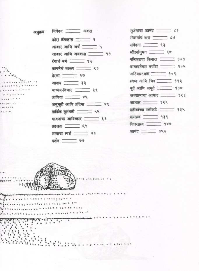 Kora Canvas ( कोरा कॅनव्हास ) by Prabhakar Barave ( प्रभाकर बरवे )