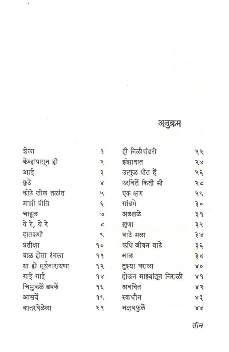 Shela ( शेला ) by Indira Sant ( इंदिरा संत )