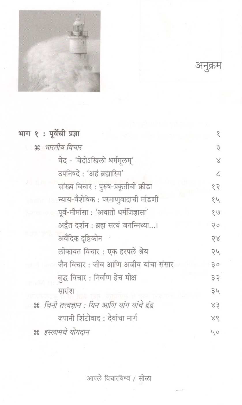 Apale Vicharvishwa ( आपले विचारविश्व ) by K. R. Shirwadkar ( के. रं. शिरवाडकर )