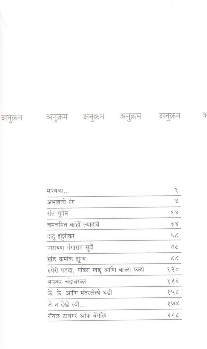 Chalat Chitravyooh ( चलत् चित्रव्यूह by Arun Khopkar ( अरुण खोपकर )