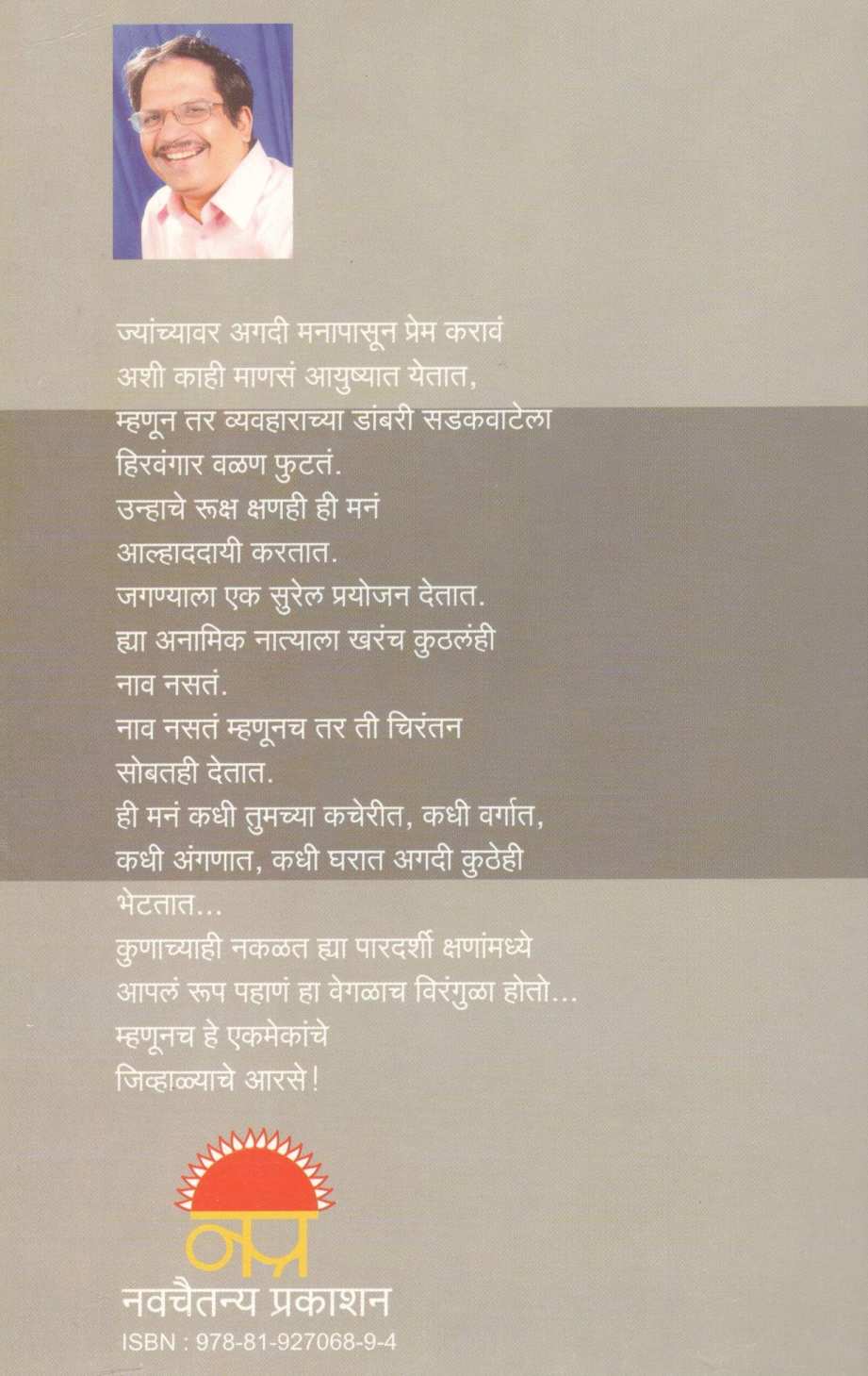 Jivhalyache Arase ( जिव्हाळ्याचे आरसे ) by Pravin Davne ( प्रवीण दवणे )