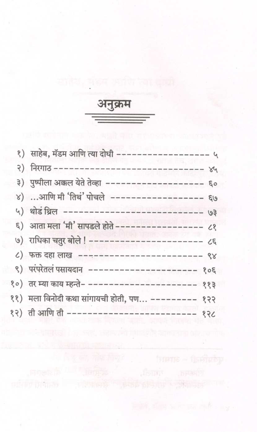 Barach Kahi Manatala... ( बरंच काही मनातलं... ) by Girija Keer ( गिरिजा कीर )