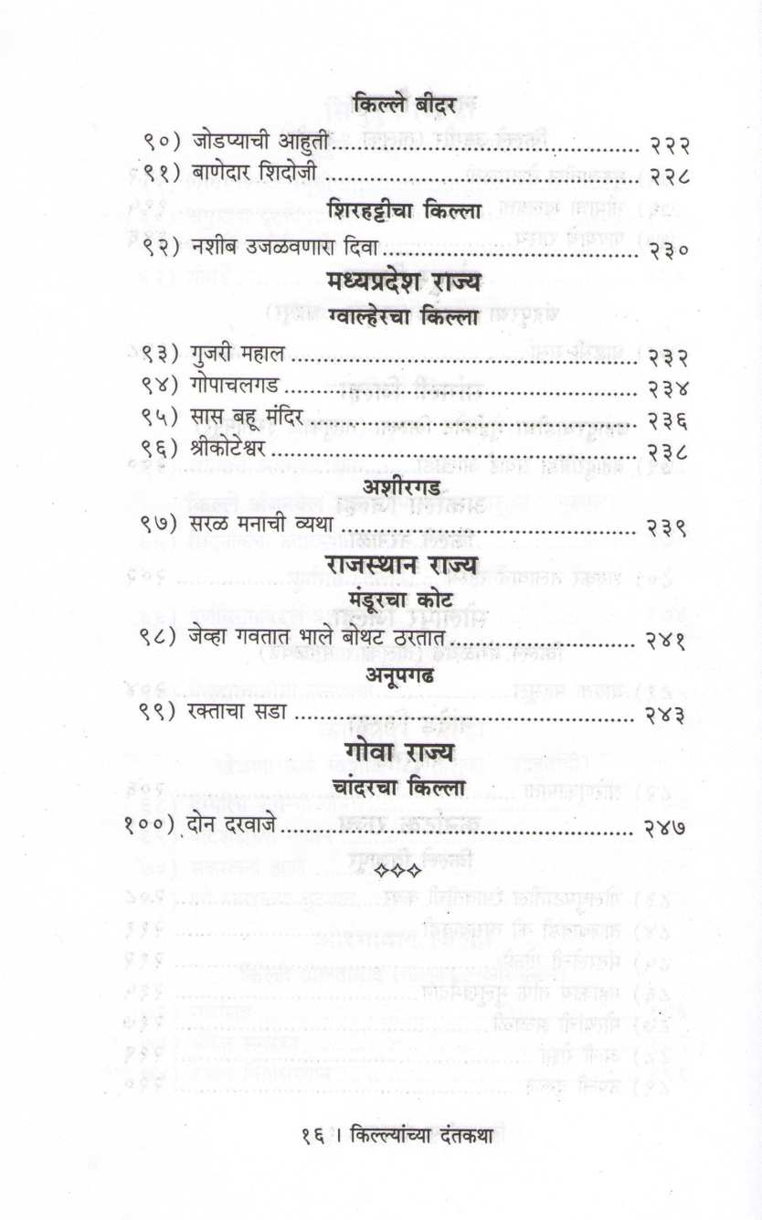 Killyanchya Dantkatha ( किल्ल्यांच्या  दंतकथा ) by Mahesh Tendulkar ( महेश तेंडुलकर )