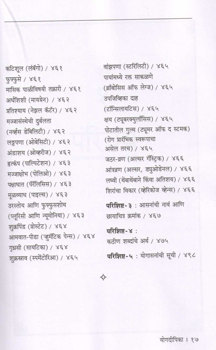 Yogdeepika ( योगदीपिका ) by B. K. S. Iyengar ( बी. के. एस. अय्यंगार )