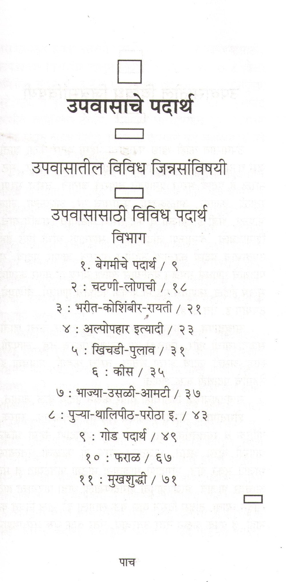 Upavasache Padarth ( उपवासाचे पदार्थ ) by Mangala Barve ( मंगला बर्वे )