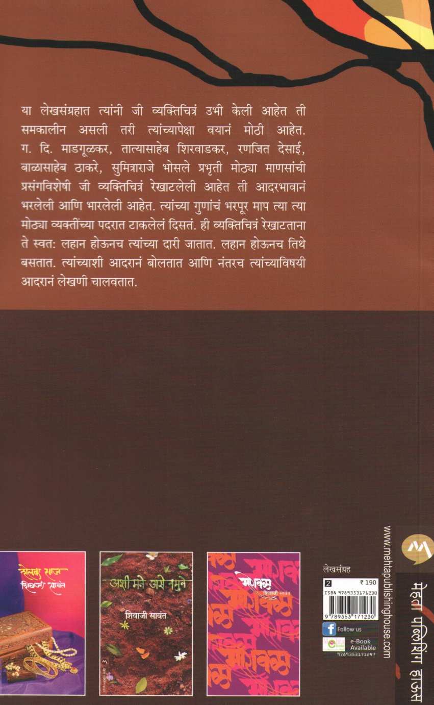 Kavadase ( कवडसे ) by Shivaji Sawant ( शिवाजी सावंत )