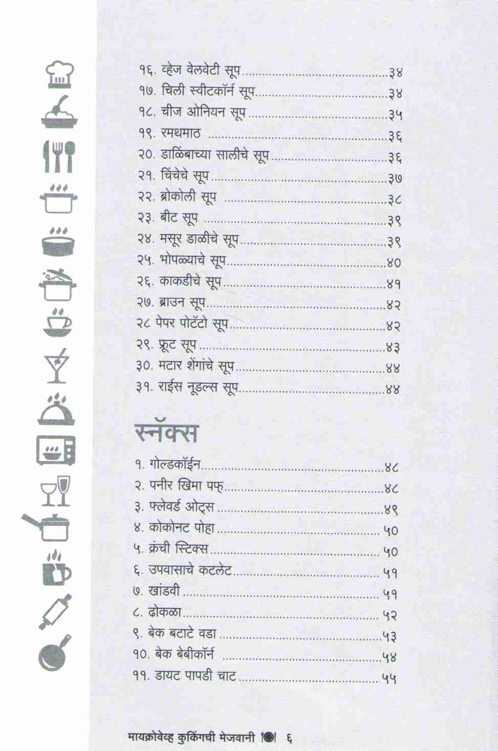 Microwave cookingchi Mejwani ( मायक्रोवेव्ह कुकिंगची मेजवानी ) by Vishnu Manohar ( विष्णू मनोहर )