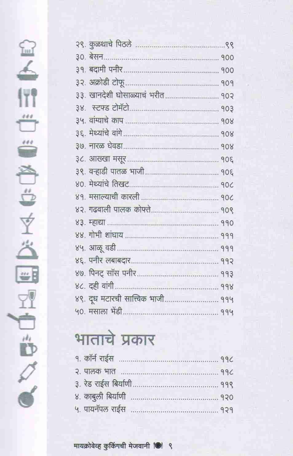 Microwave cookingchi Mejwani ( मायक्रोवेव्ह कुकिंगची मेजवानी ) by Vishnu Manohar ( विष्णू मनोहर )