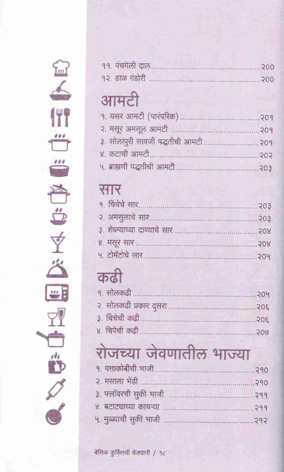 Basic Cookingchi Mejwani : veg ( बेसिक कुकिंगची मेजवानी : व्हेज ) by Vishnu Manohar ( विष्णू मनोहर )