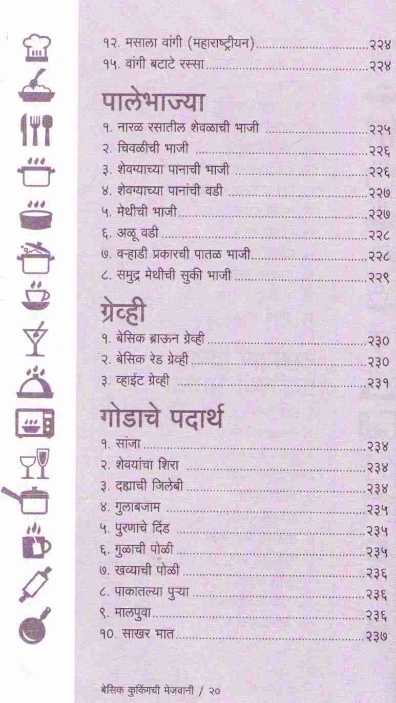 Basic Cookingchi Mejwani : veg ( बेसिक कुकिंगची मेजवानी : व्हेज ) by Vishnu Manohar ( विष्णू मनोहर )