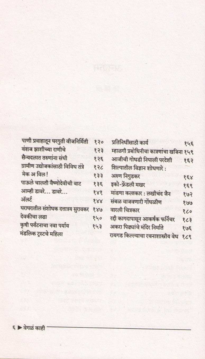 Vegle Kahi ( वेगळं काही ) by Shreenivas Gadkari ( श्रीनिवास गडकरी )