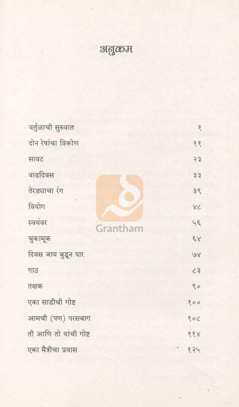 Don Reshancha Trikon ( दोन रेषांचा त्रिकोण ) by Nilima Bhave ( नीलिमा भावे )